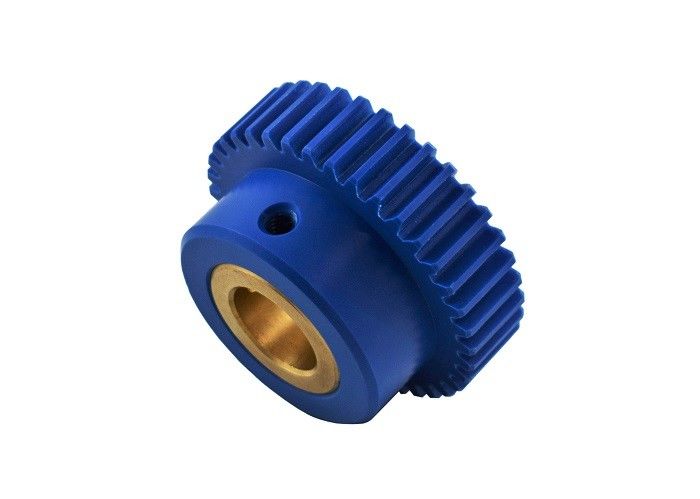 POM Plastic Spur Gears 38T 12.0M H59 Brass Insert Delrin 100 Material